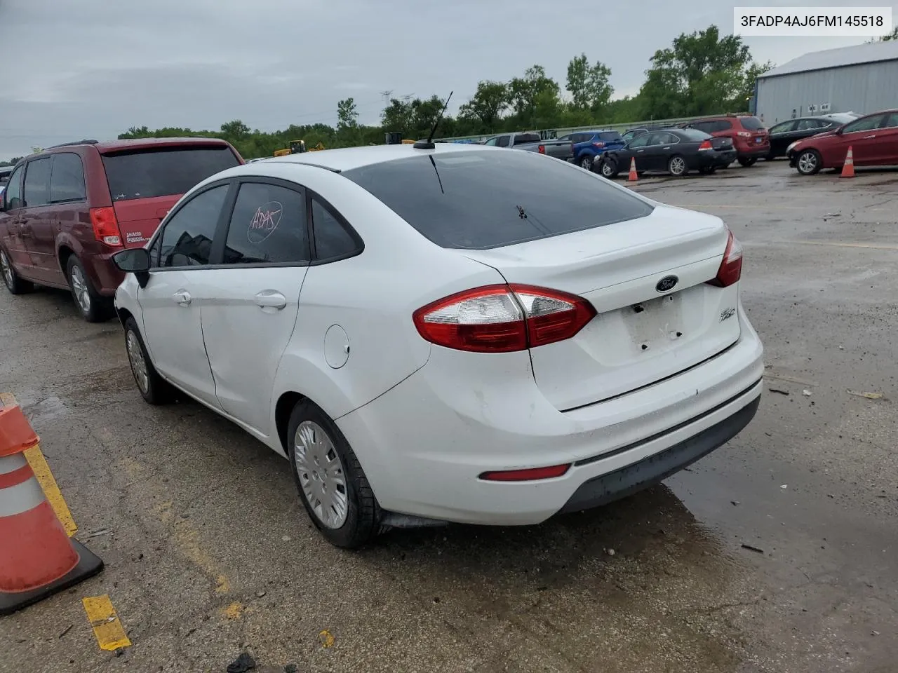 2015 Ford Fiesta S VIN: 3FADP4AJ6FM145518 Lot: 56892664