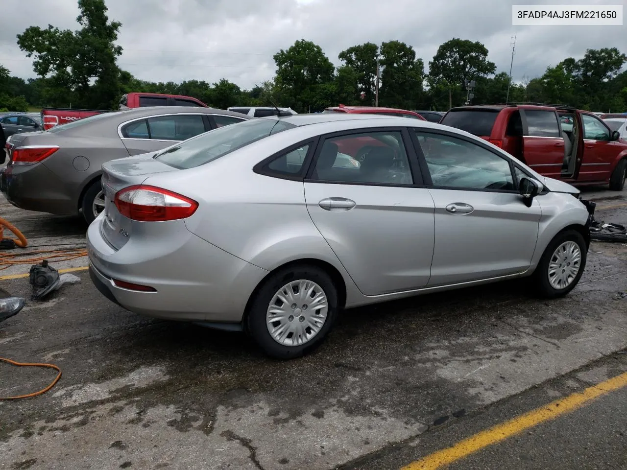 3FADP4AJ3FM221650 2015 Ford Fiesta S