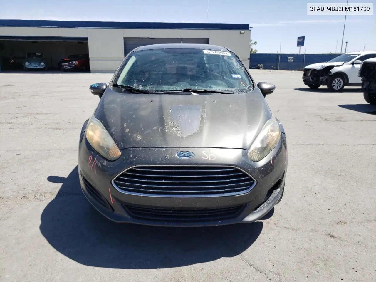 2015 Ford Fiesta Se VIN: 3FADP4BJ2FM181799 Lot: 57280034