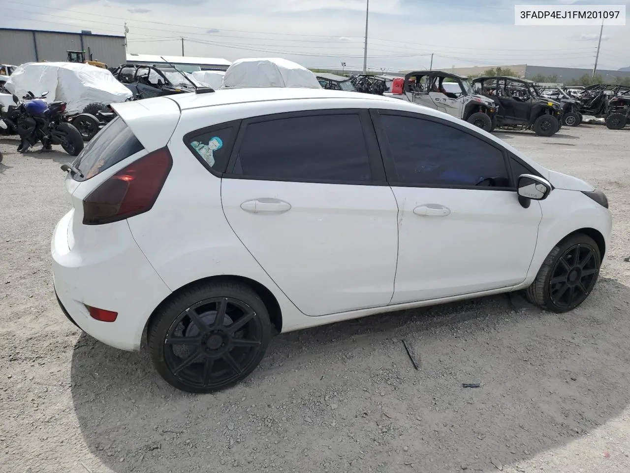 2015 Ford Fiesta Se VIN: 3FADP4EJ1FM201097 Lot: 57481064