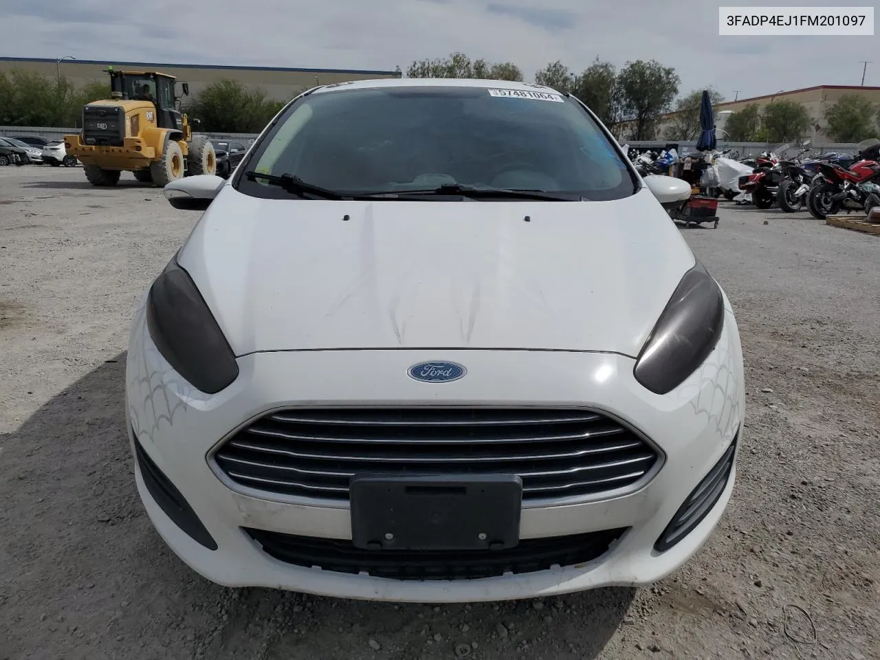 2015 Ford Fiesta Se VIN: 3FADP4EJ1FM201097 Lot: 57481064