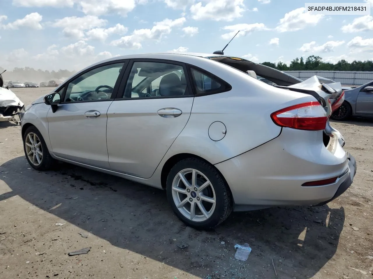 2015 Ford Fiesta Se VIN: 3FADP4BJ0FM218431 Lot: 57605644