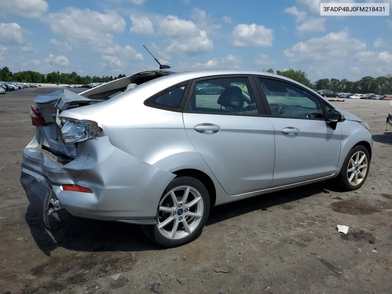 3FADP4BJ0FM218431 2015 Ford Fiesta Se