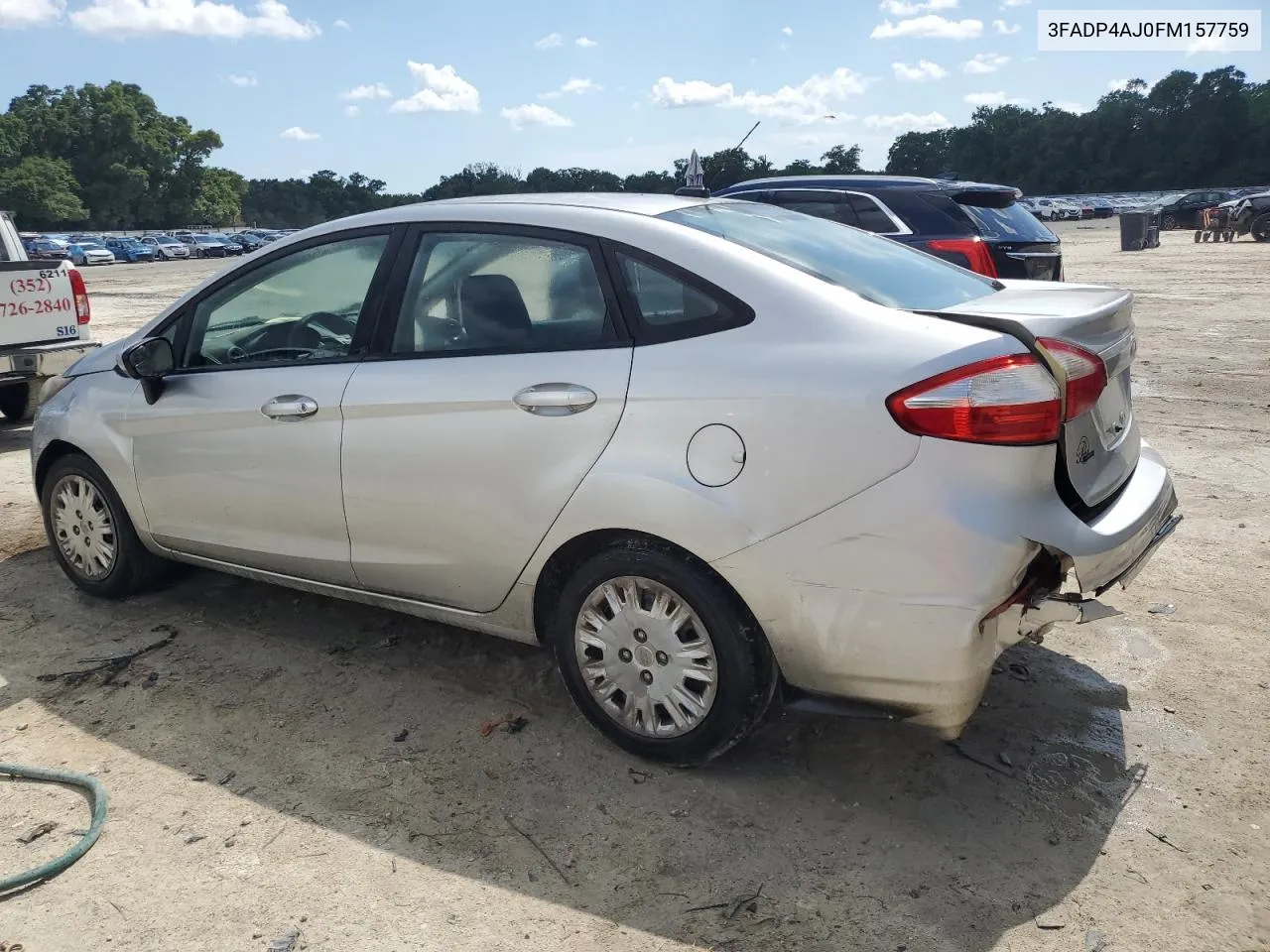 2015 Ford Fiesta S VIN: 3FADP4AJ0FM157759 Lot: 57842004