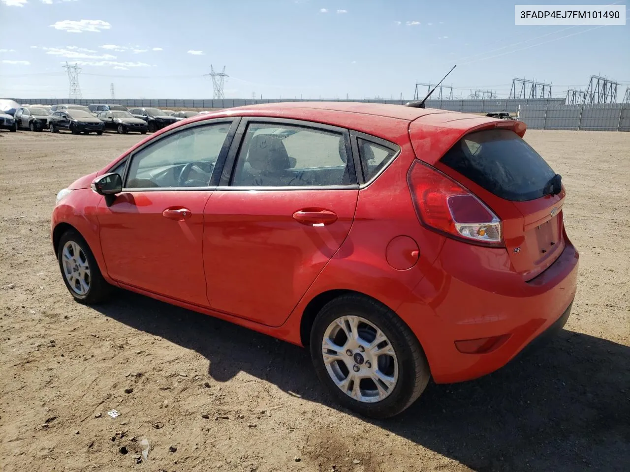 3FADP4EJ7FM101490 2015 Ford Fiesta Se