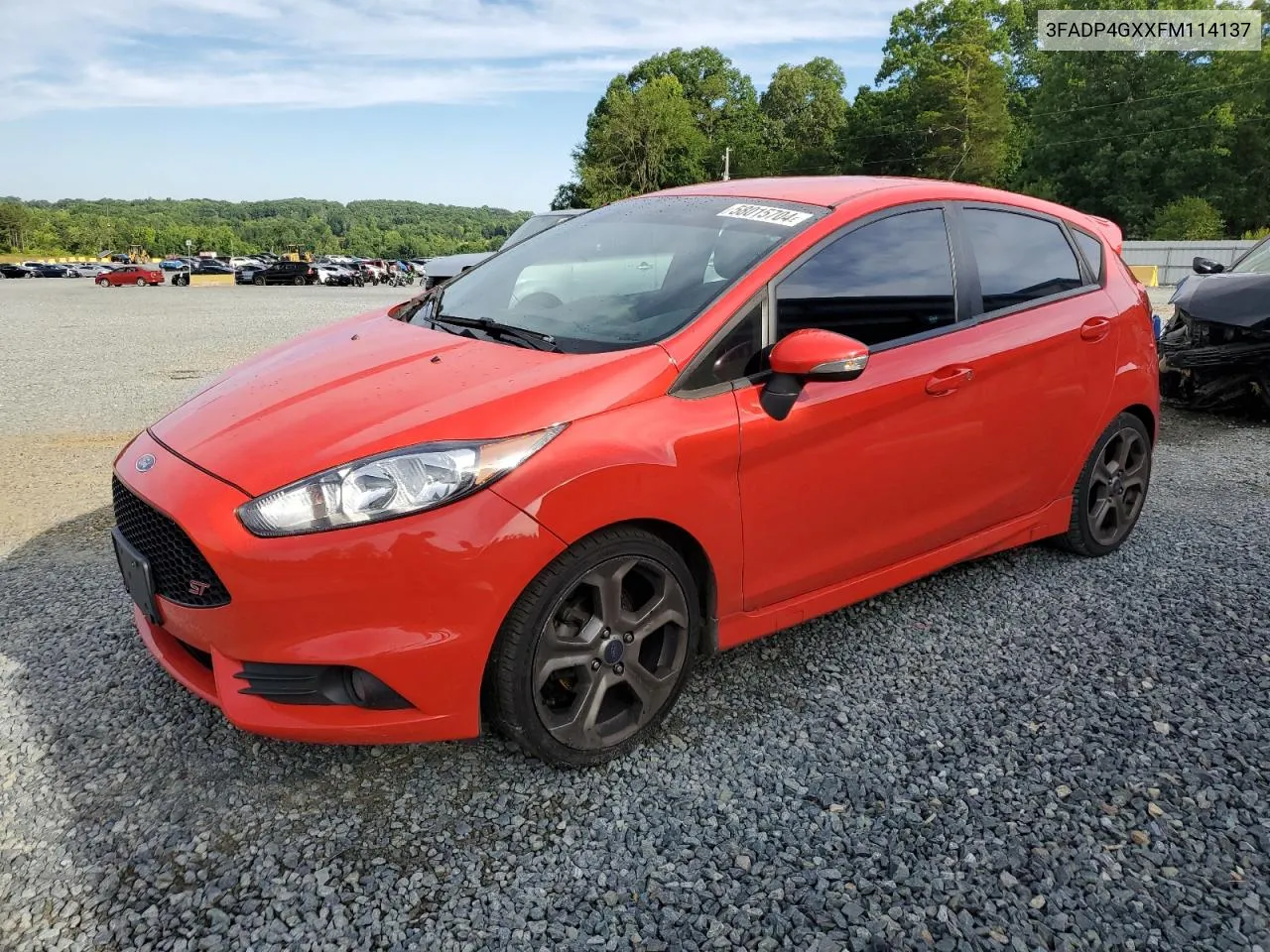 3FADP4GXXFM114137 2015 Ford Fiesta St