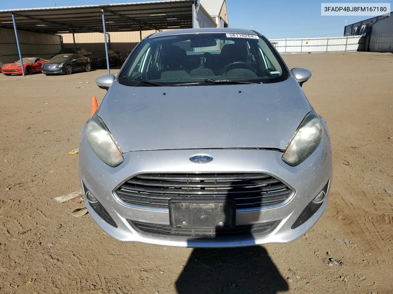 2015 Ford Fiesta Se VIN: 3FADP4BJ8FM167180 Lot: 58110264