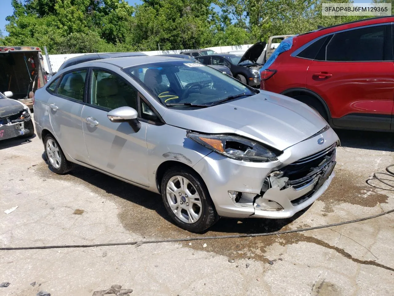 2015 Ford Fiesta Se VIN: 3FADP4BJ6FM129365 Lot: 58121784