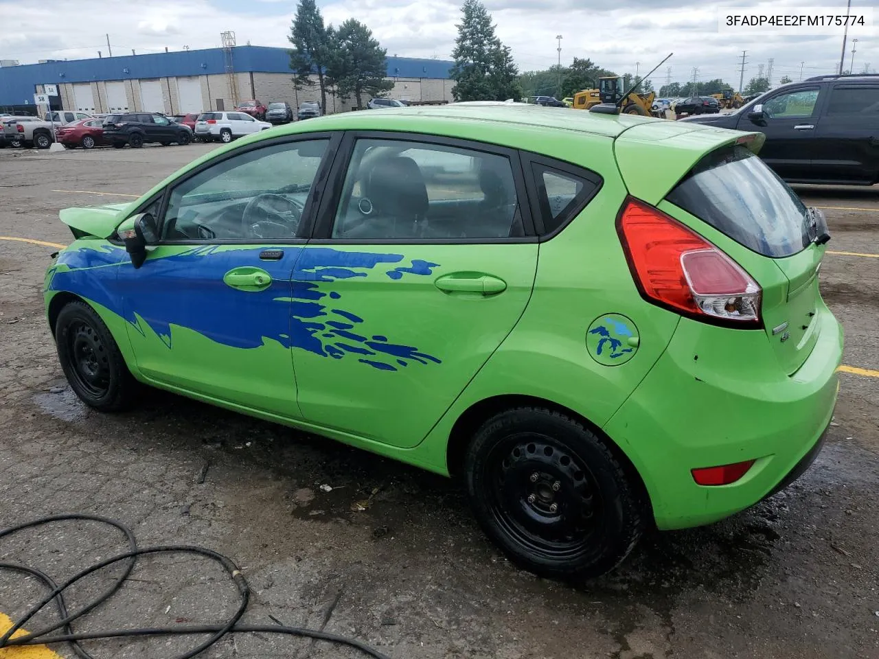 2015 Ford Fiesta Se VIN: 3FADP4EE2FM175774 Lot: 58274954