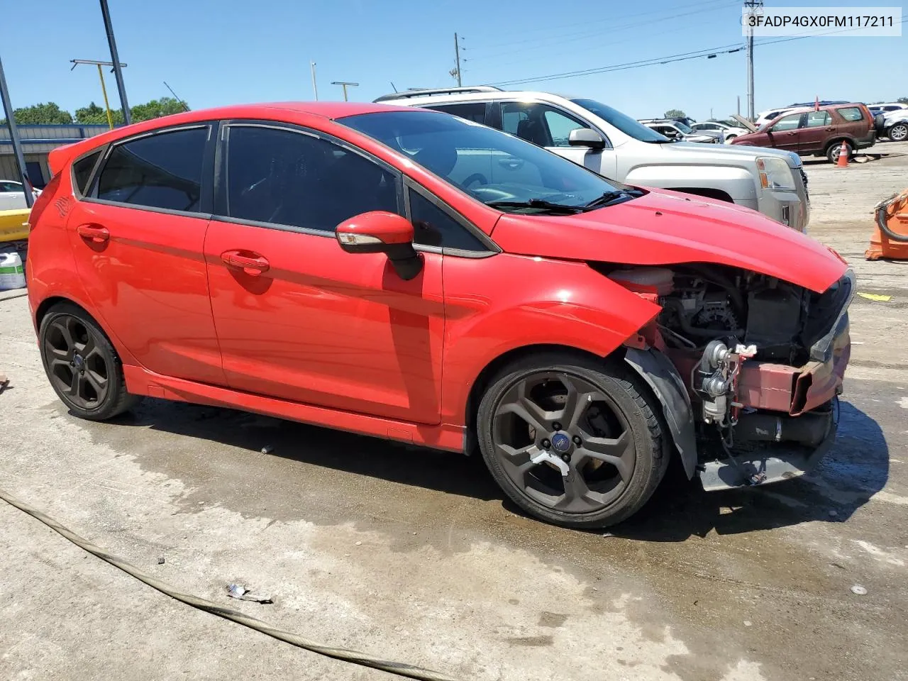 2015 Ford Fiesta St VIN: 3FADP4GX0FM117211 Lot: 58457164