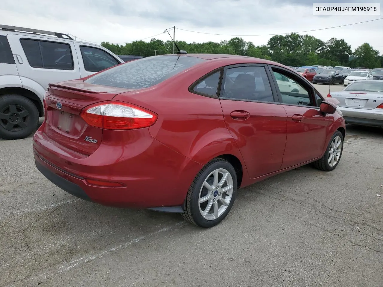 2015 Ford Fiesta Se VIN: 3FADP4BJ4FM196918 Lot: 58943414