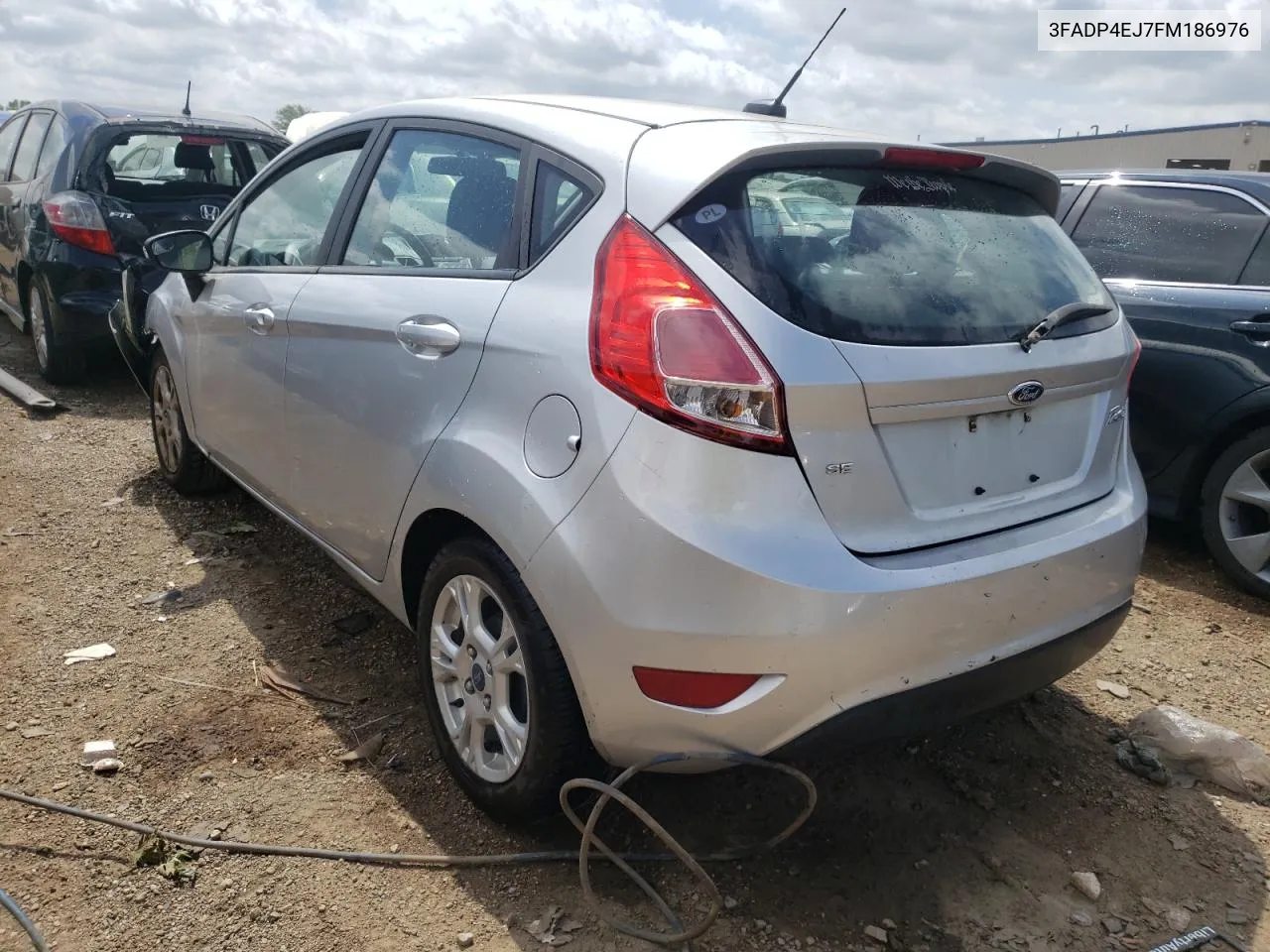 2015 Ford Fiesta Se VIN: 3FADP4EJ7FM186976 Lot: 58961184