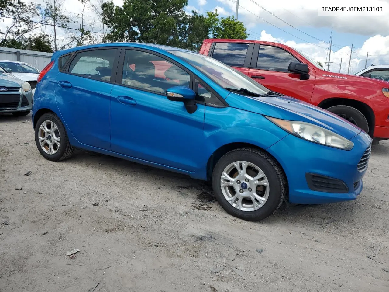 2015 Ford Fiesta Se VIN: 3FADP4EJ8FM213103 Lot: 59113604