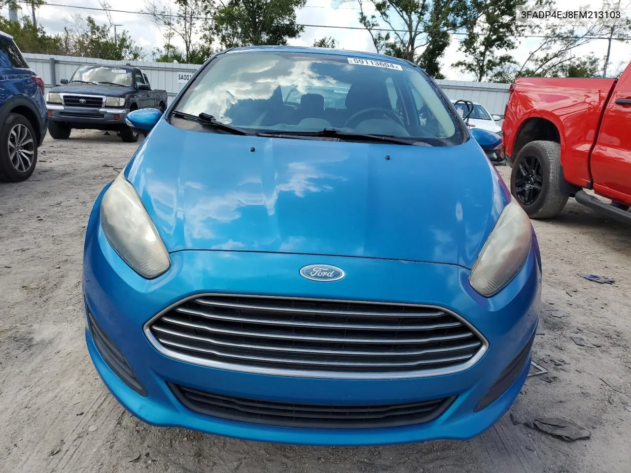 2015 Ford Fiesta Se VIN: 3FADP4EJ8FM213103 Lot: 59113604