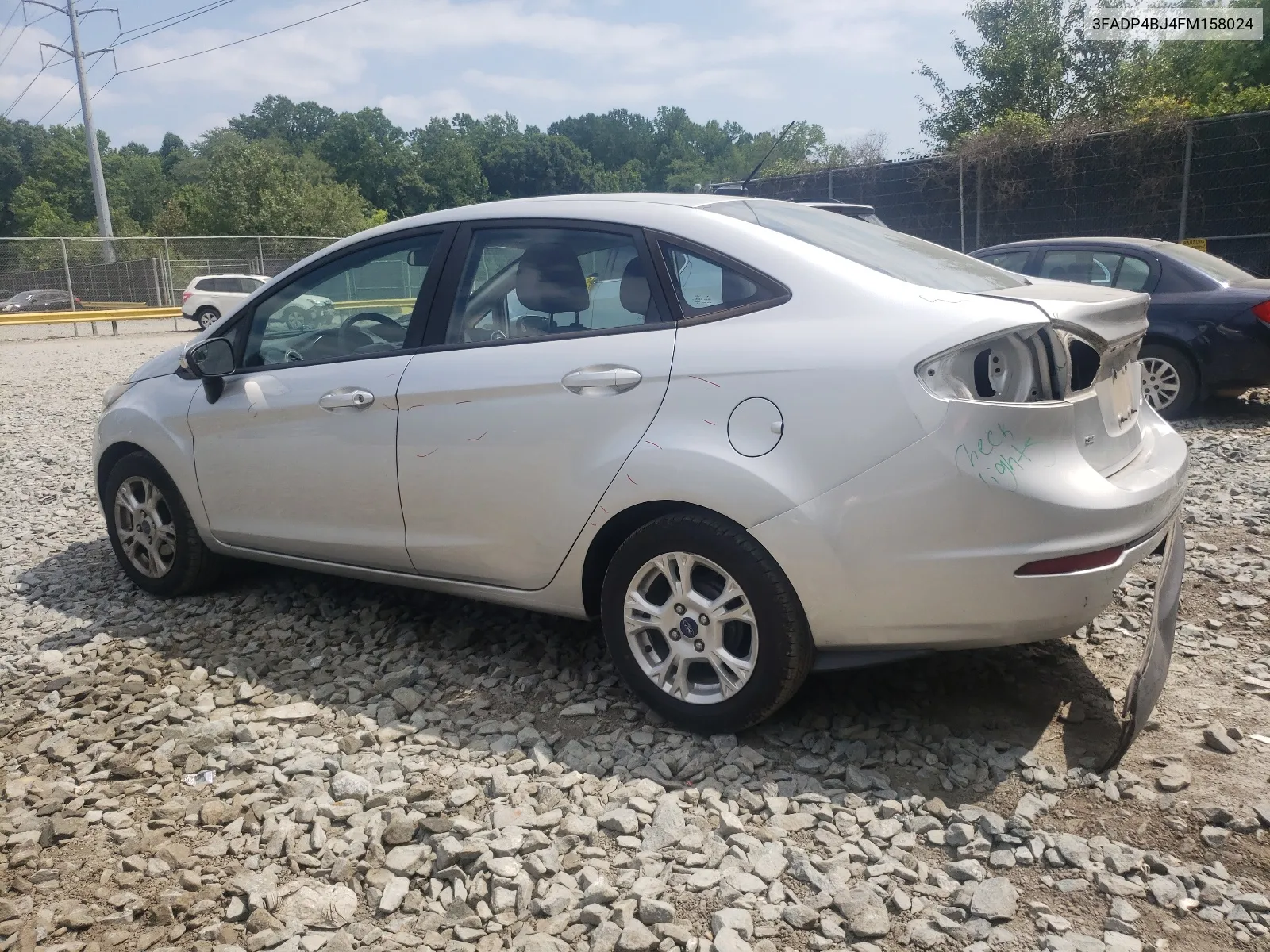 2015 Ford Fiesta Se VIN: 3FADP4BJ4FM158024 Lot: 59676854