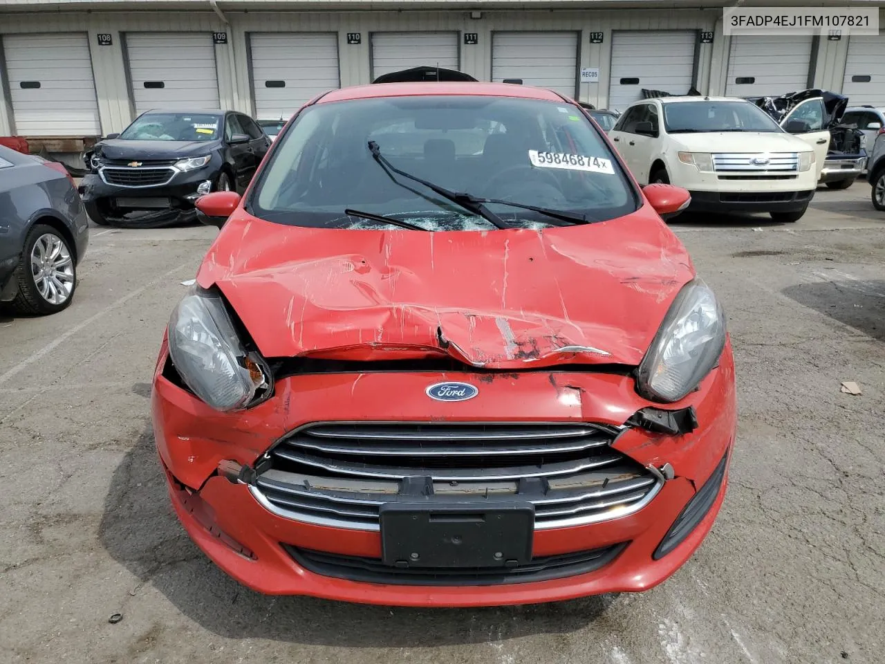 3FADP4EJ1FM107821 2015 Ford Fiesta Se