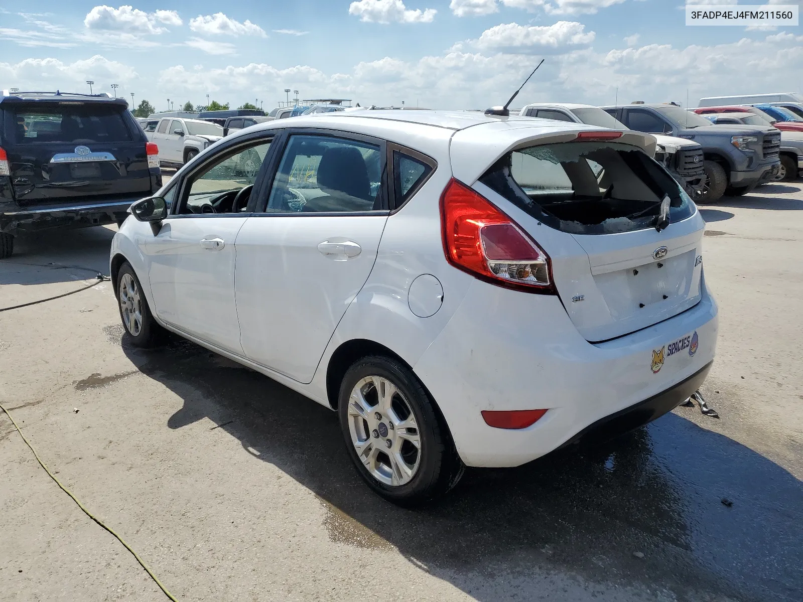 2015 Ford Fiesta Se VIN: 3FADP4EJ4FM211560 Lot: 59916974