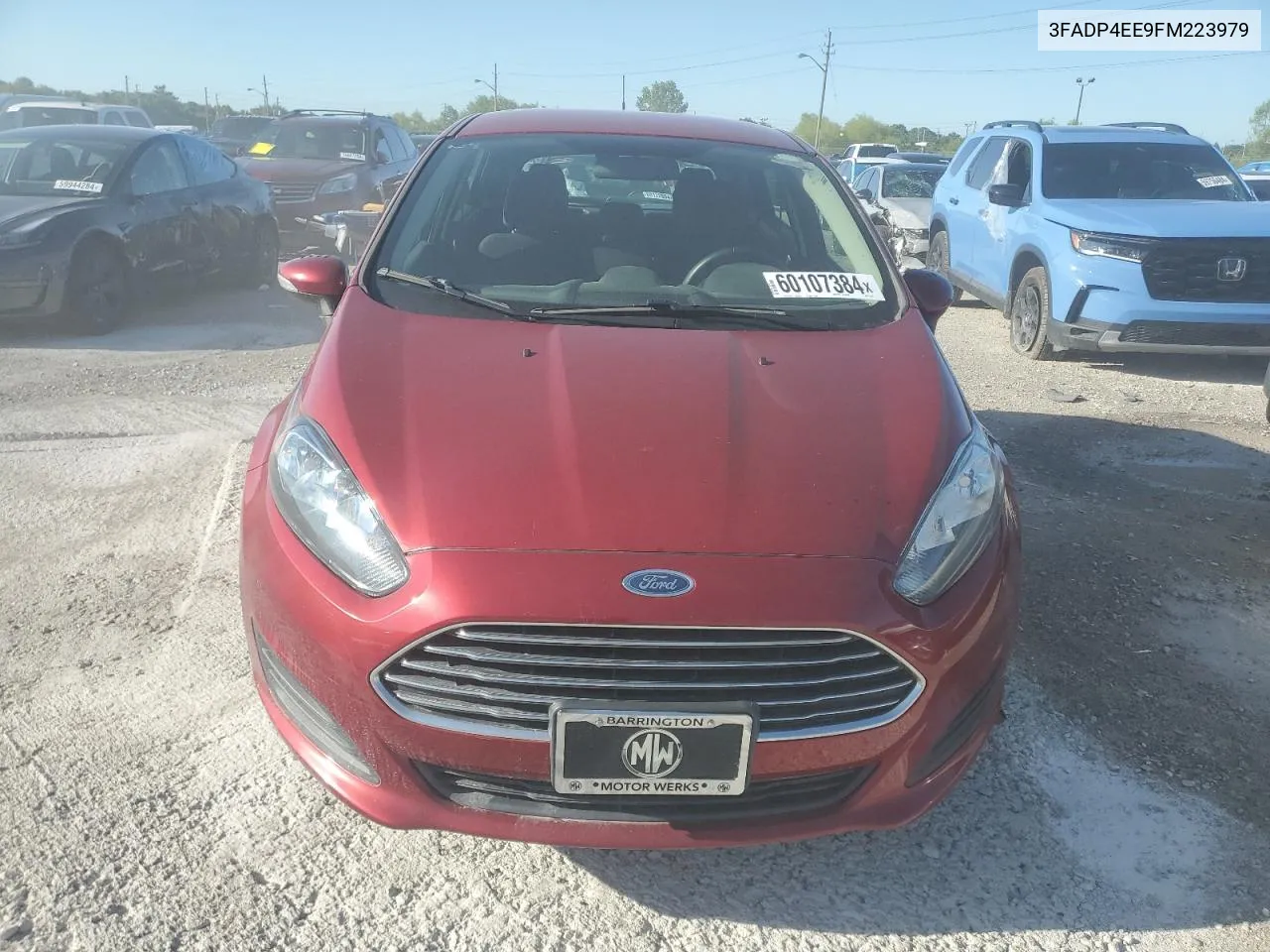 2015 Ford Fiesta Se VIN: 3FADP4EE9FM223979 Lot: 60107384