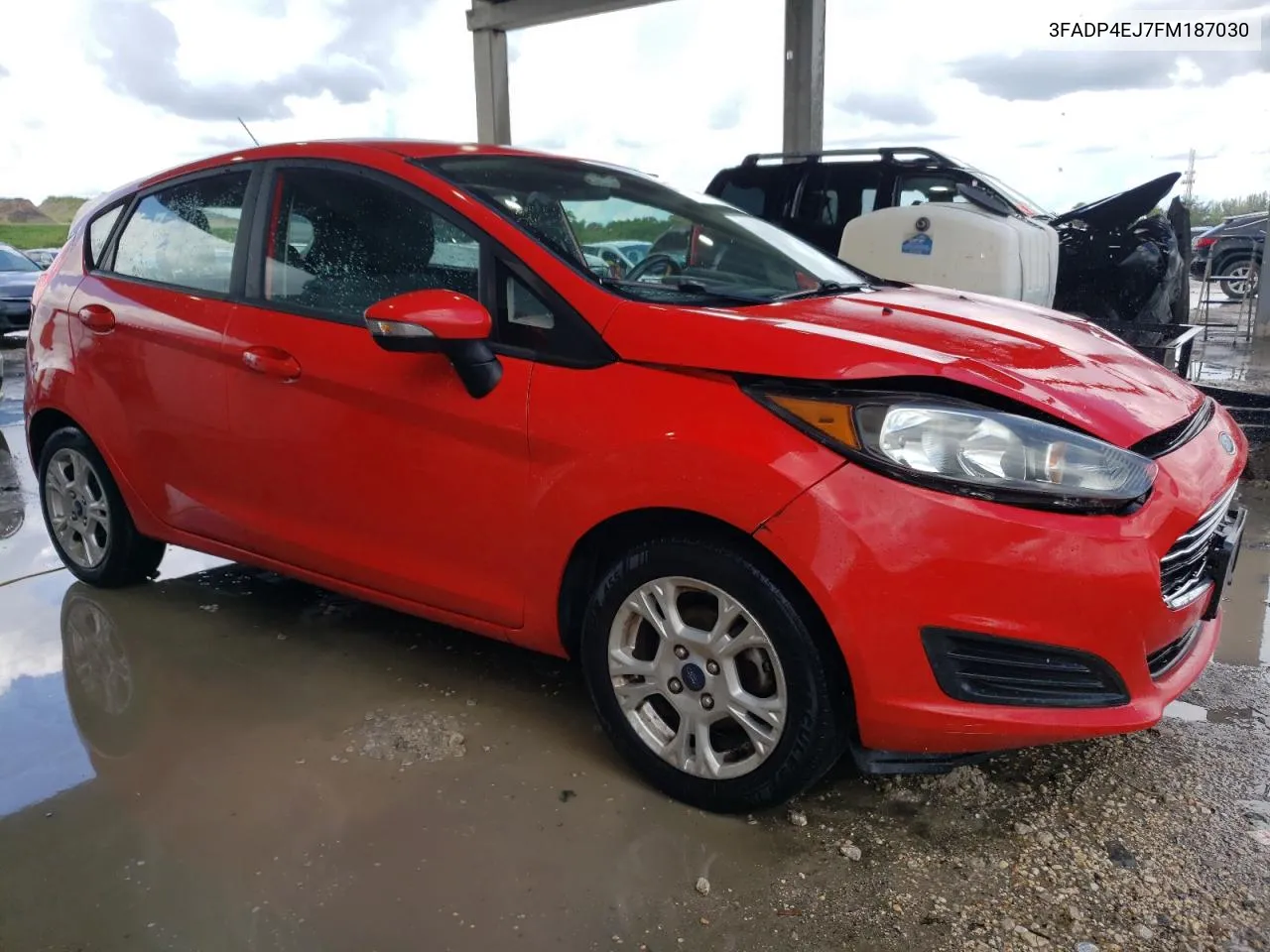 2015 Ford Fiesta Se VIN: 3FADP4EJ7FM187030 Lot: 60482904