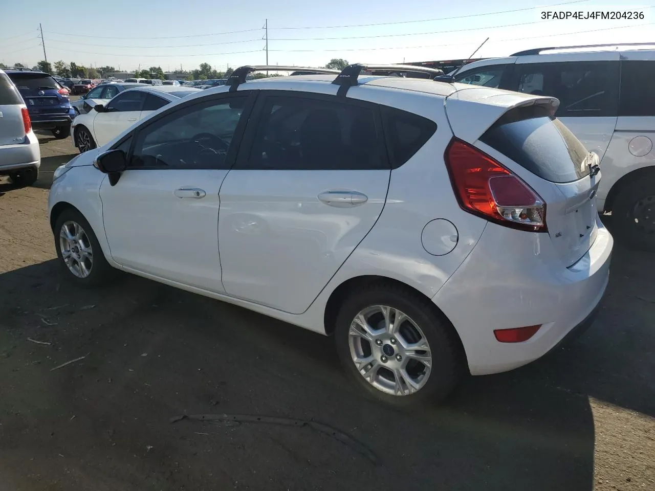 2015 Ford Fiesta Se VIN: 3FADP4EJ4FM204236 Lot: 60953434