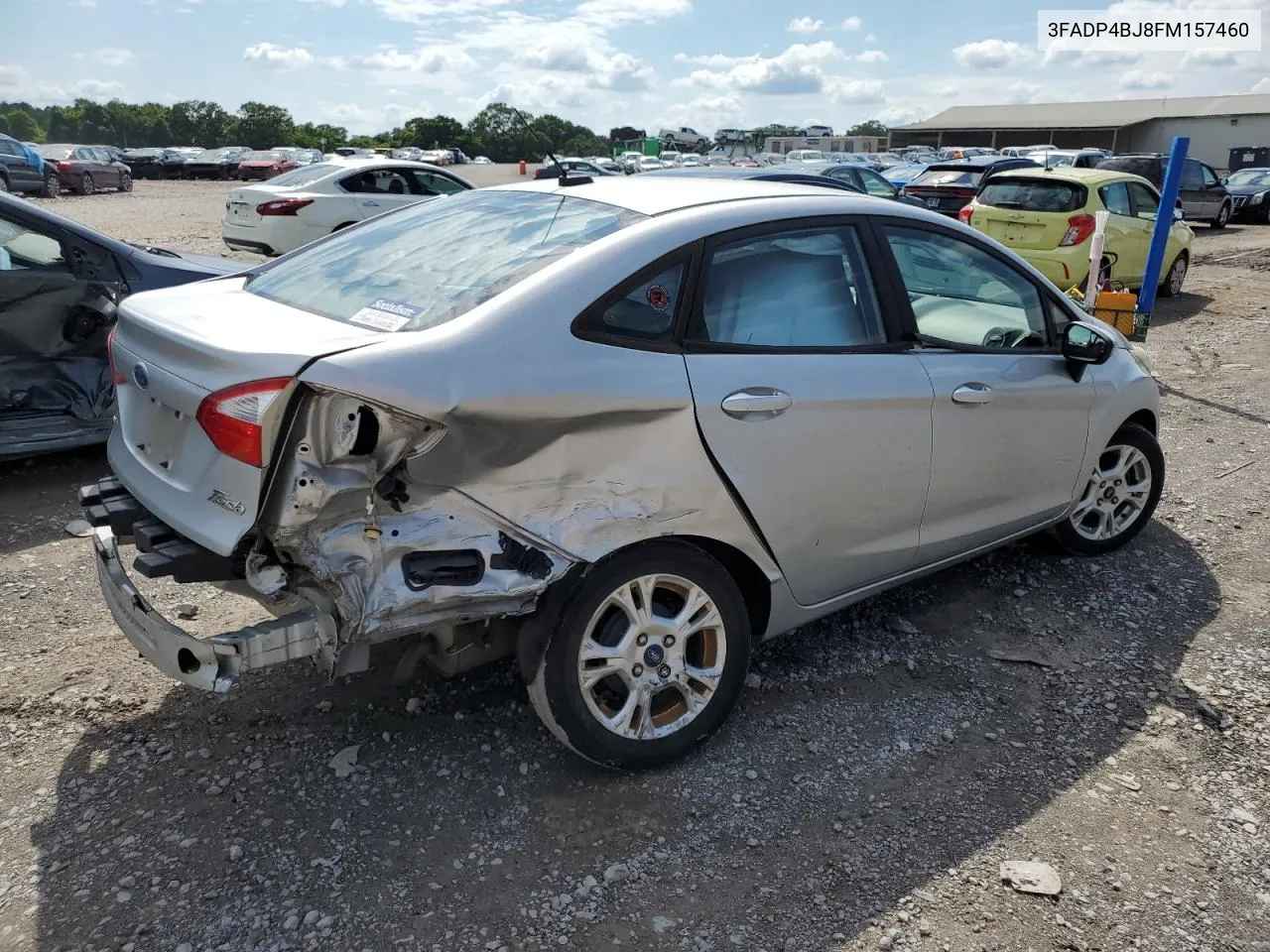 2015 Ford Fiesta Se VIN: 3FADP4BJ8FM157460 Lot: 61118054