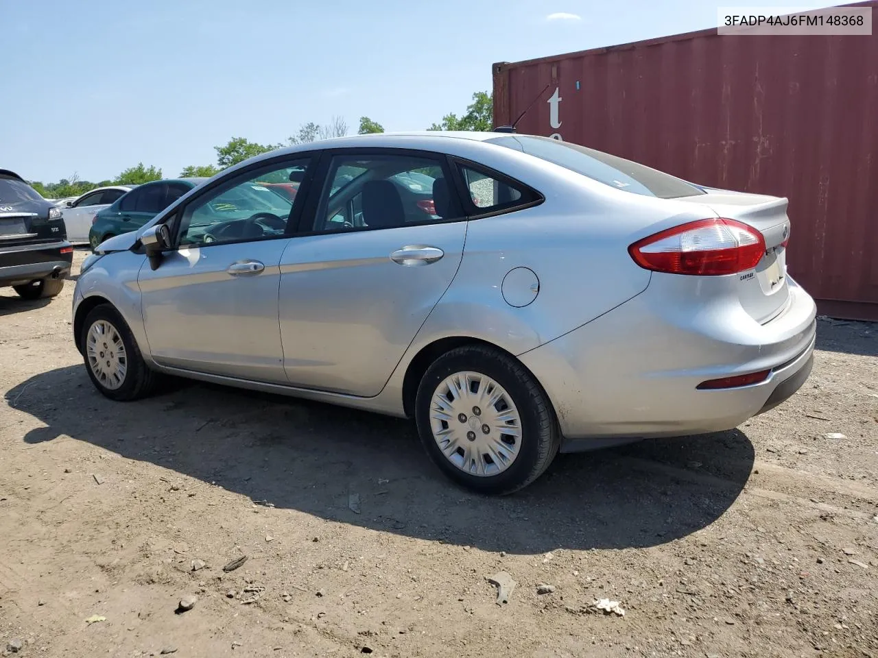 2015 Ford Fiesta S VIN: 3FADP4AJ6FM148368 Lot: 61143844