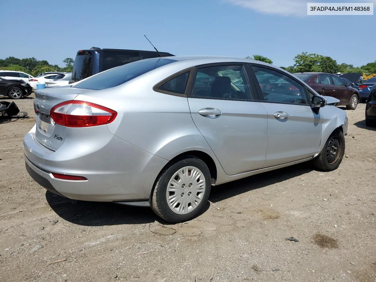 2015 Ford Fiesta S VIN: 3FADP4AJ6FM148368 Lot: 61143844