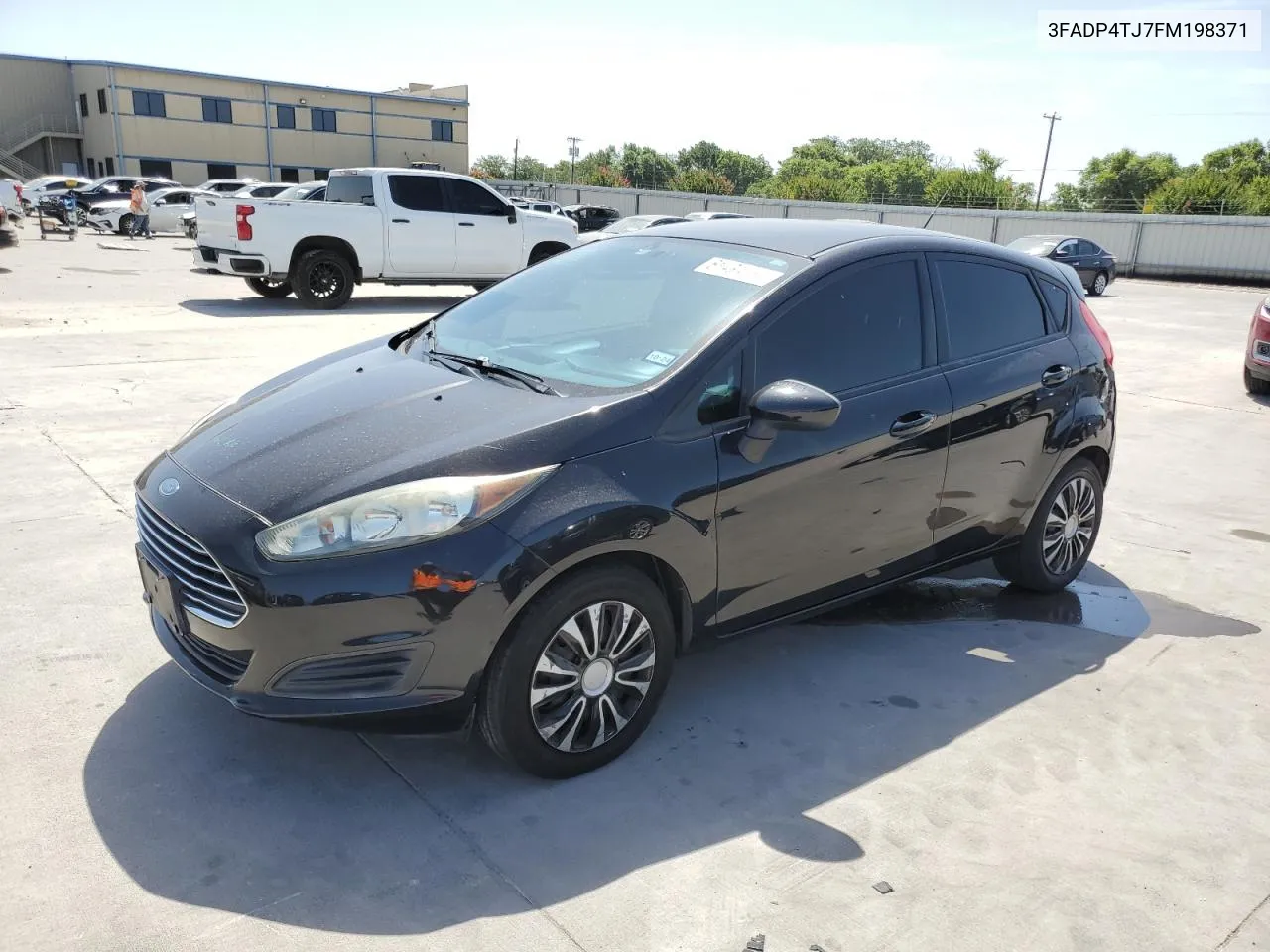 2015 Ford Fiesta S VIN: 3FADP4TJ7FM198371 Lot: 61434454