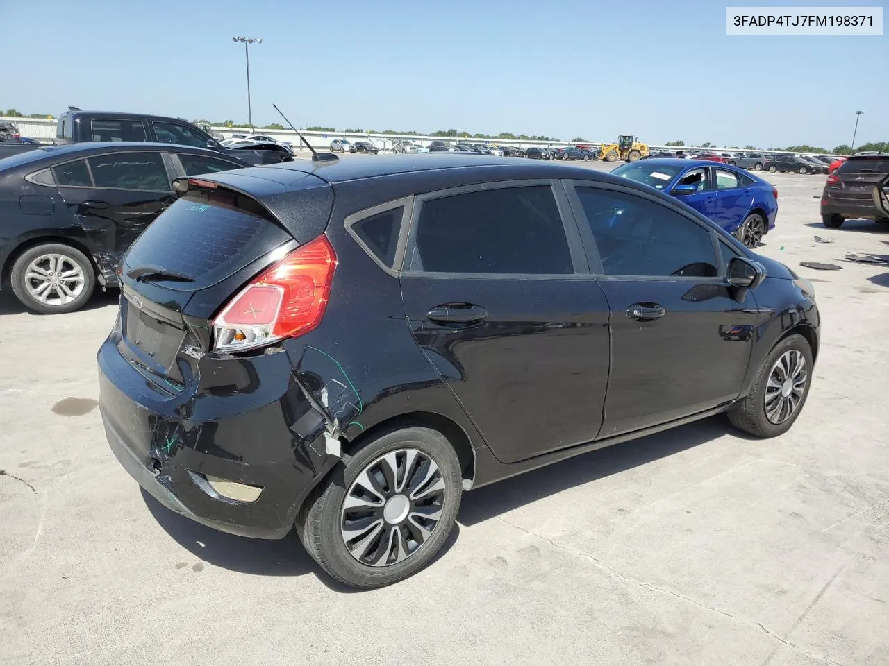 2015 Ford Fiesta S VIN: 3FADP4TJ7FM198371 Lot: 61434454