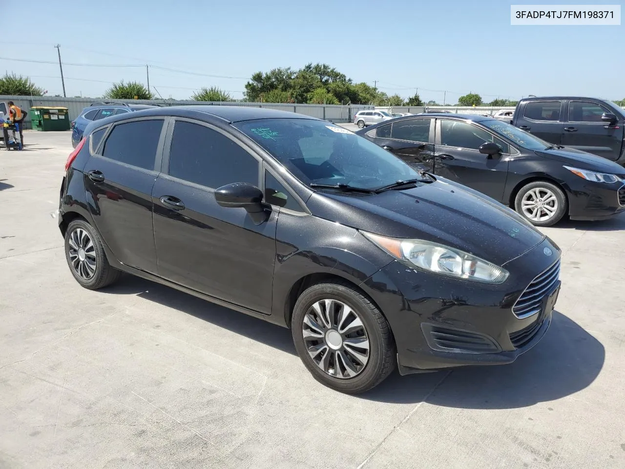 2015 Ford Fiesta S VIN: 3FADP4TJ7FM198371 Lot: 61434454