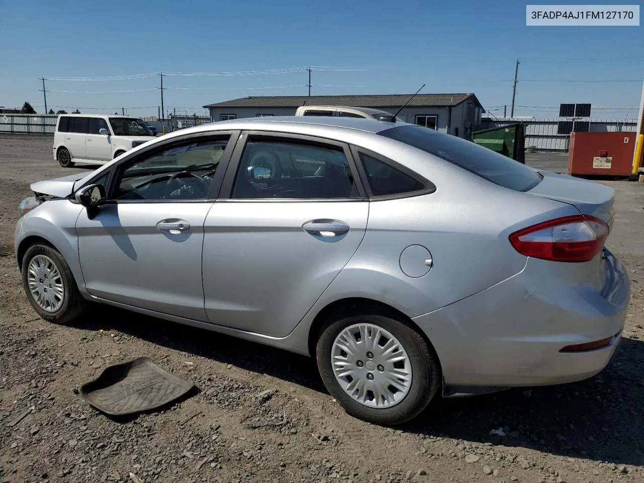 2015 Ford Fiesta S VIN: 3FADP4AJ1FM127170 Lot: 61684444