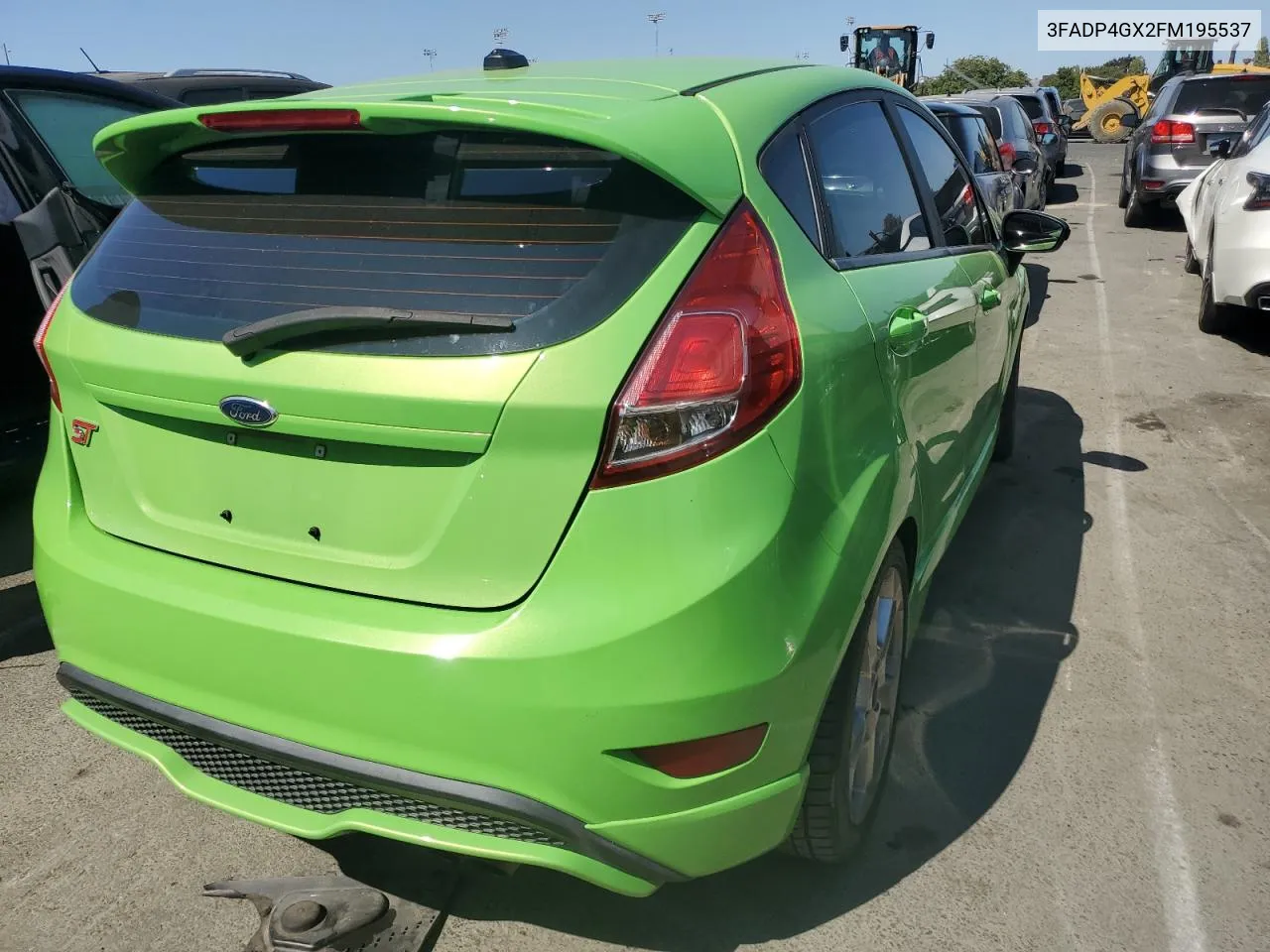 2015 Ford Fiesta St VIN: 3FADP4GX2FM195537 Lot: 62113614