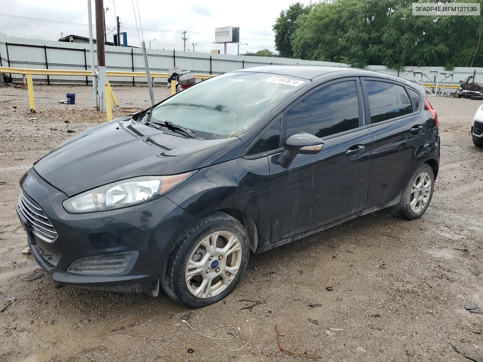 2015 Ford Fiesta Se VIN: 3FADP4EJ8FM127130 Lot: 63197874