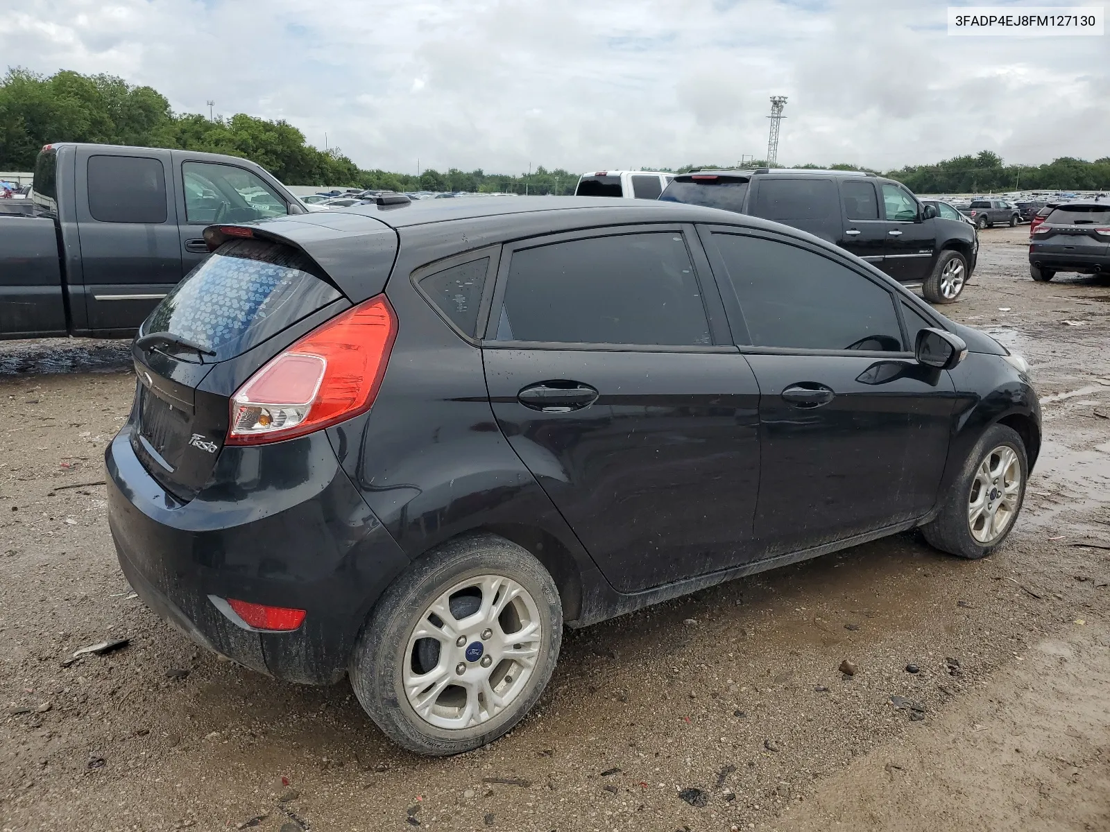 2015 Ford Fiesta Se VIN: 3FADP4EJ8FM127130 Lot: 63197874