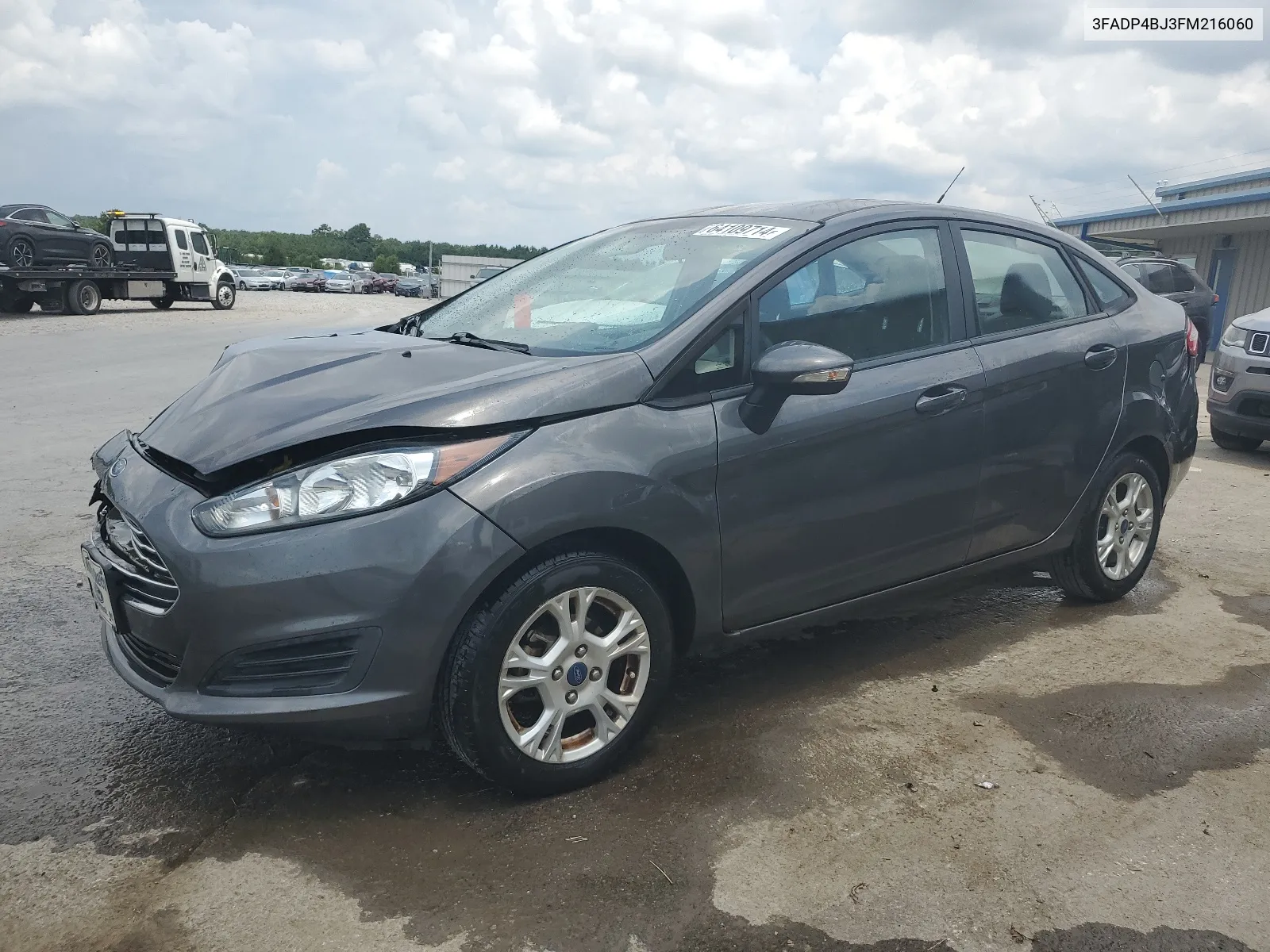 2015 Ford Fiesta Se VIN: 3FADP4BJ3FM216060 Lot: 64109714