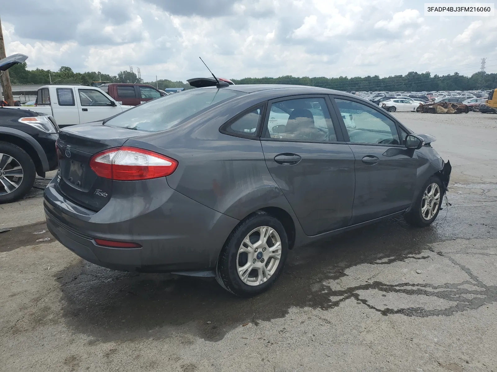 2015 Ford Fiesta Se VIN: 3FADP4BJ3FM216060 Lot: 64109714