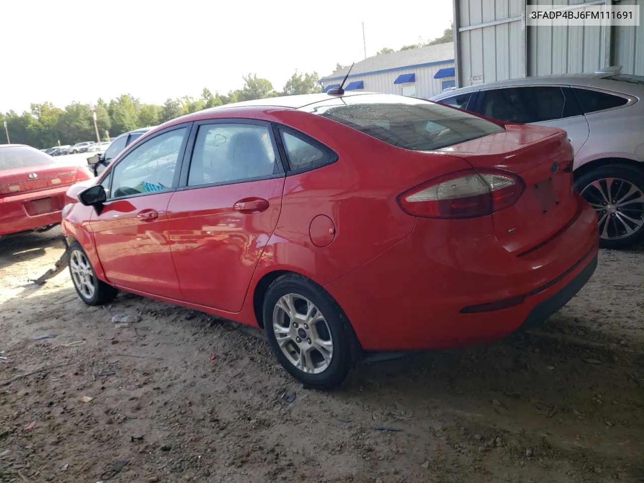 2015 Ford Fiesta Se VIN: 3FADP4BJ6FM111691 Lot: 64859533