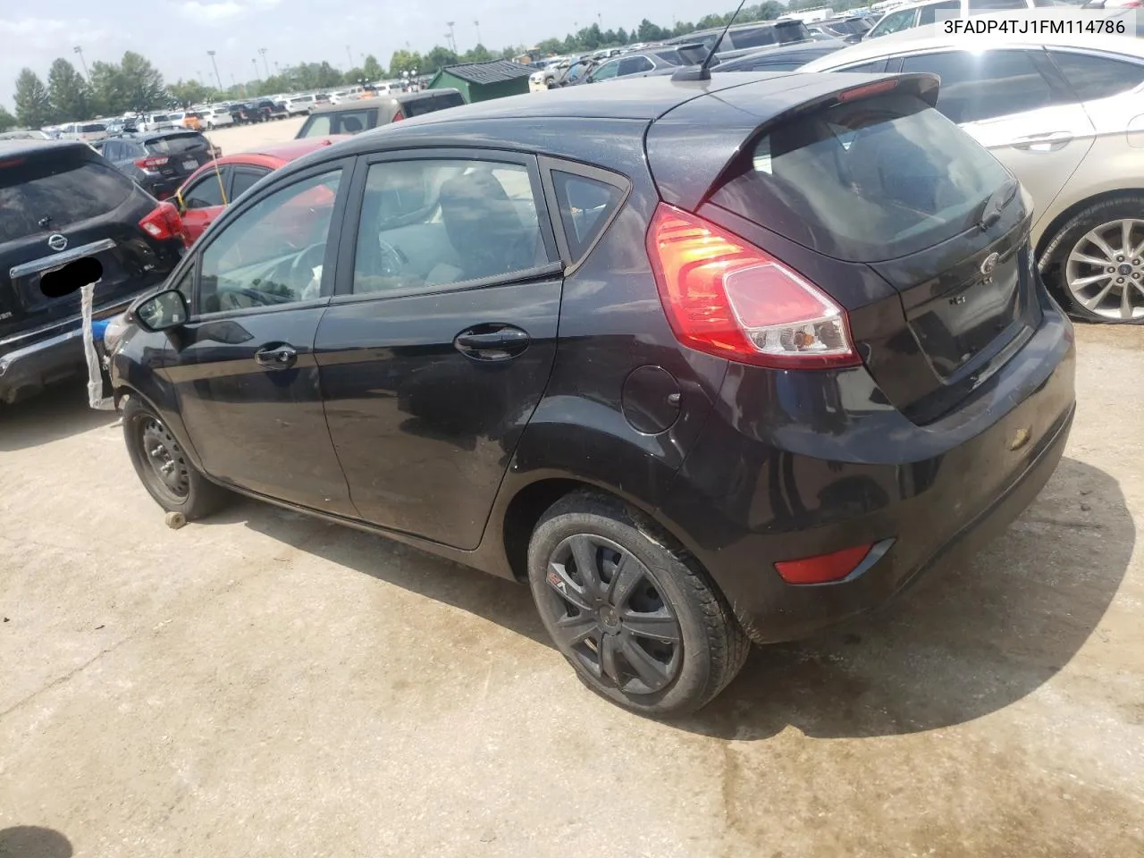 3FADP4TJ1FM114786 2015 Ford Fiesta S