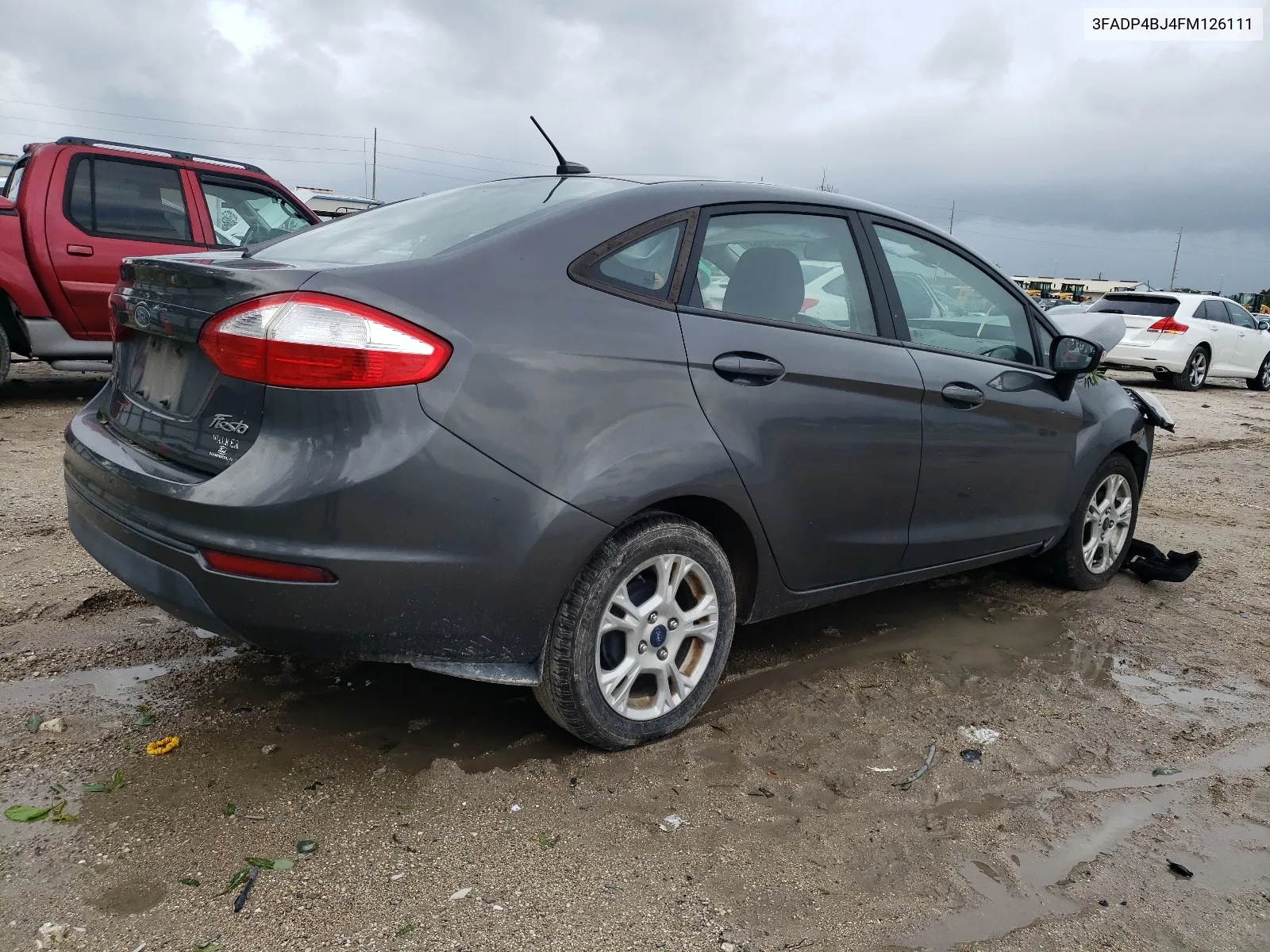 2015 Ford Fiesta Se VIN: 3FADP4BJ4FM126111 Lot: 66231354