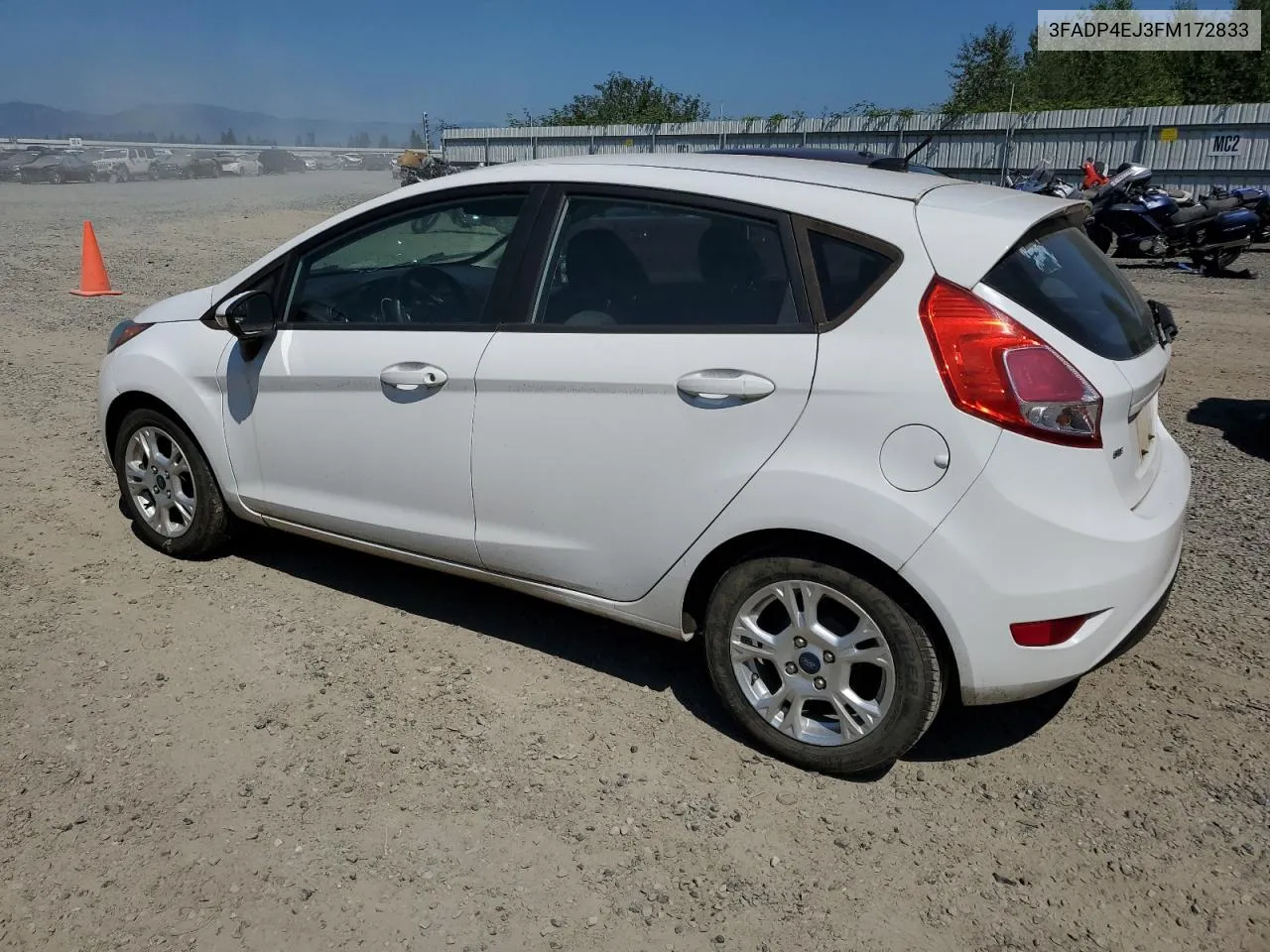 2015 Ford Fiesta Se VIN: 3FADP4EJ3FM172833 Lot: 66444914