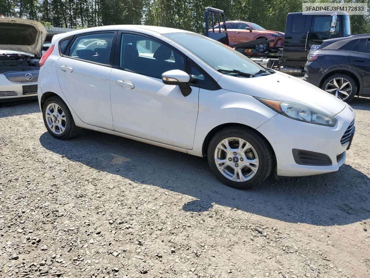 2015 Ford Fiesta Se VIN: 3FADP4EJ3FM172833 Lot: 66444914