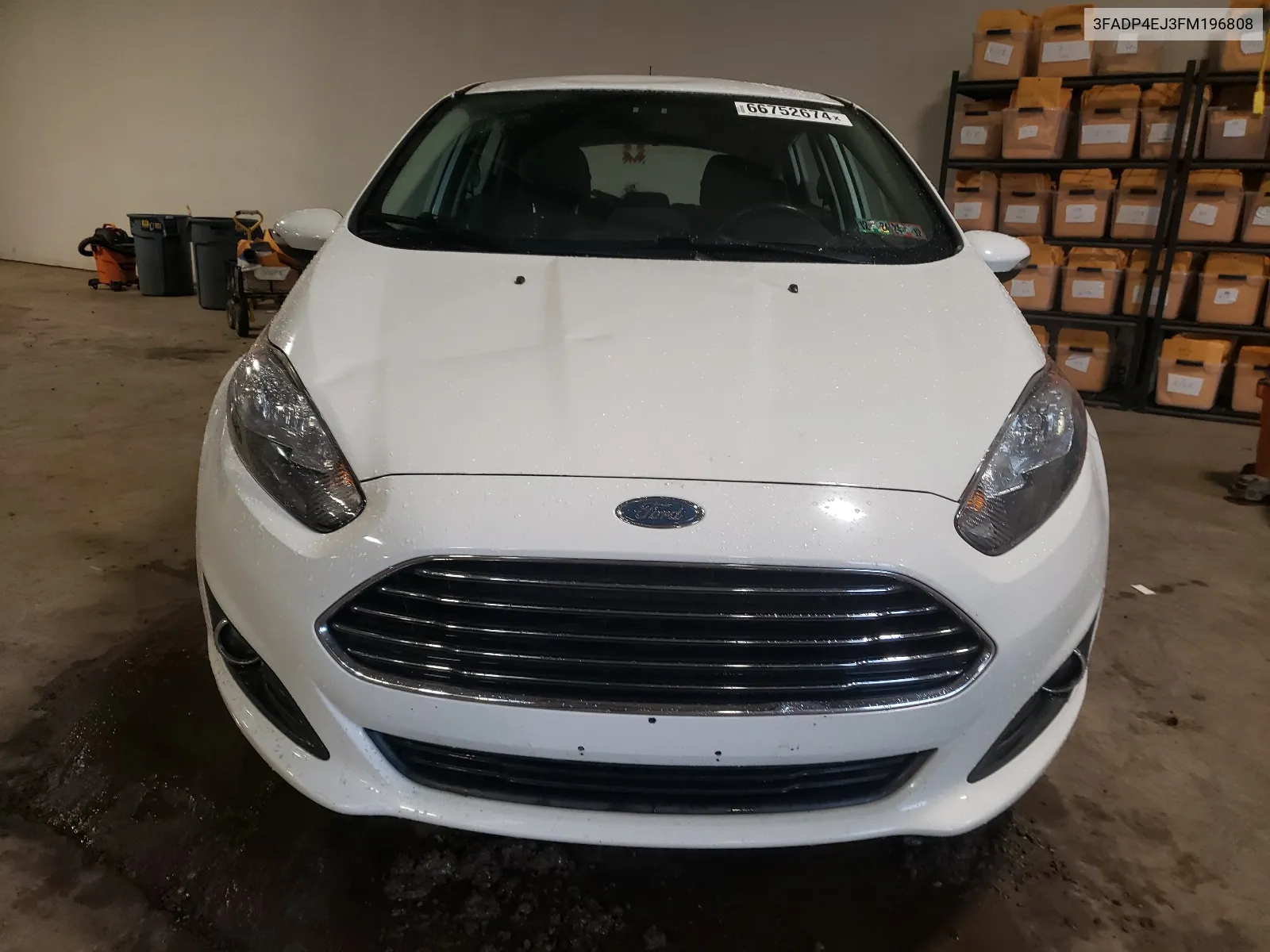 2015 Ford Fiesta Se VIN: 3FADP4EJ3FM196808 Lot: 66752674