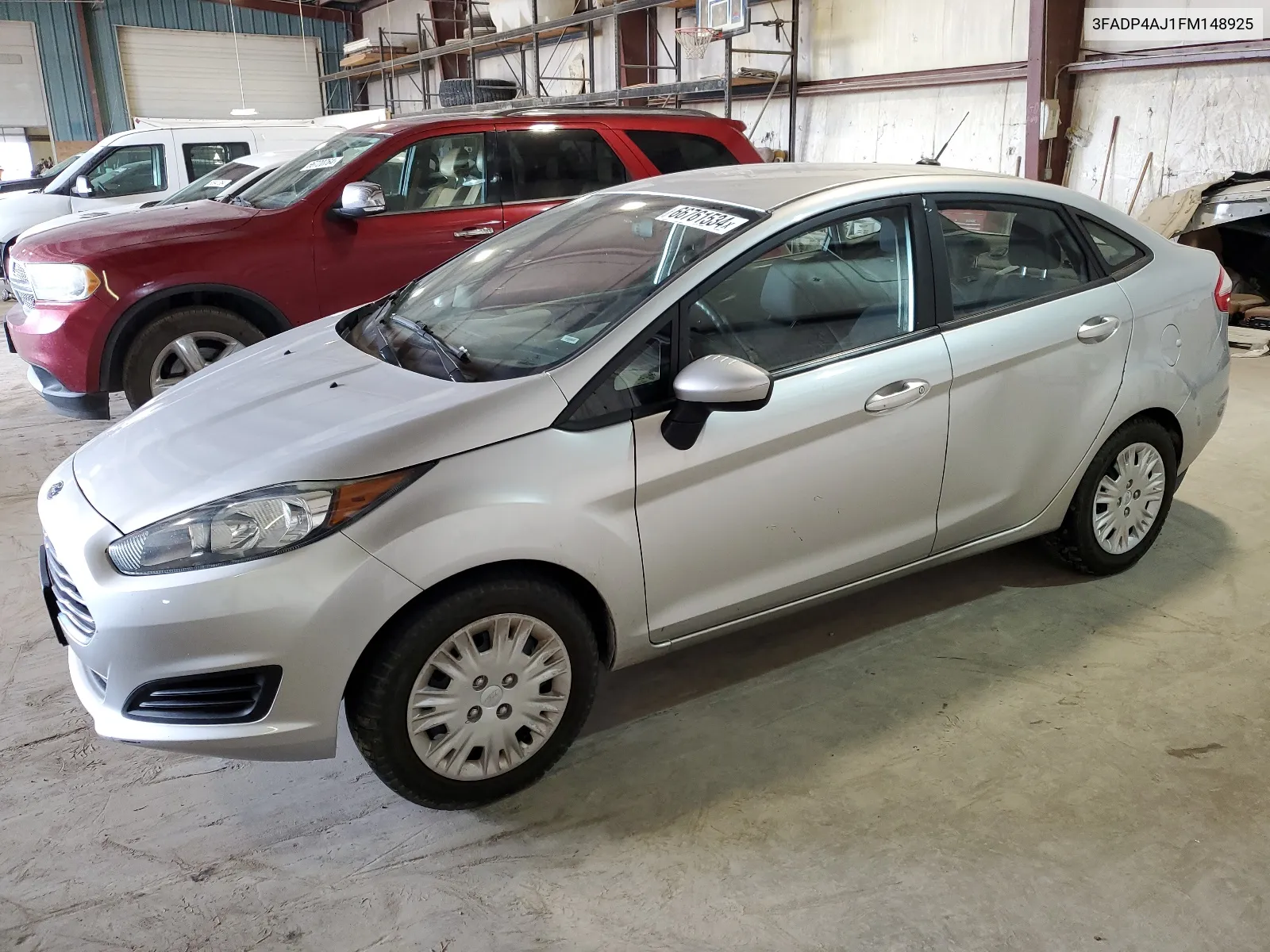 2015 Ford Fiesta S VIN: 3FADP4AJ1FM148925 Lot: 66761534