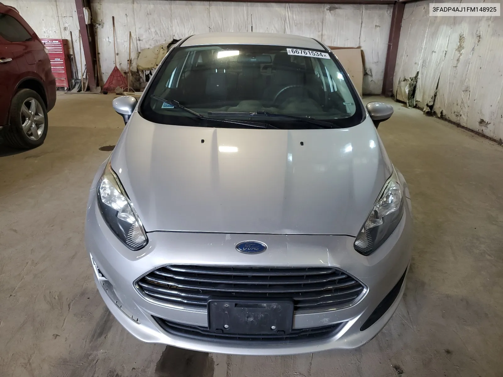 2015 Ford Fiesta S VIN: 3FADP4AJ1FM148925 Lot: 66761534