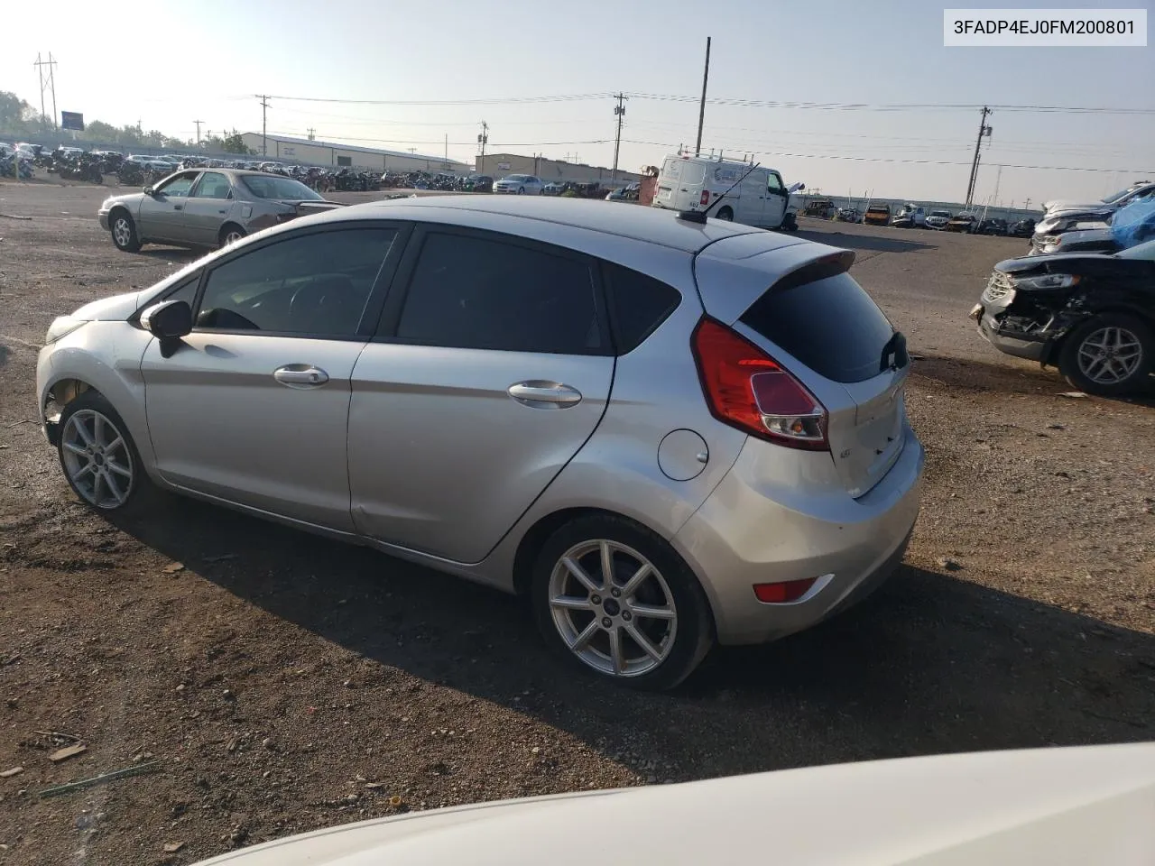 2015 Ford Fiesta Se VIN: 3FADP4EJ0FM200801 Lot: 66766583