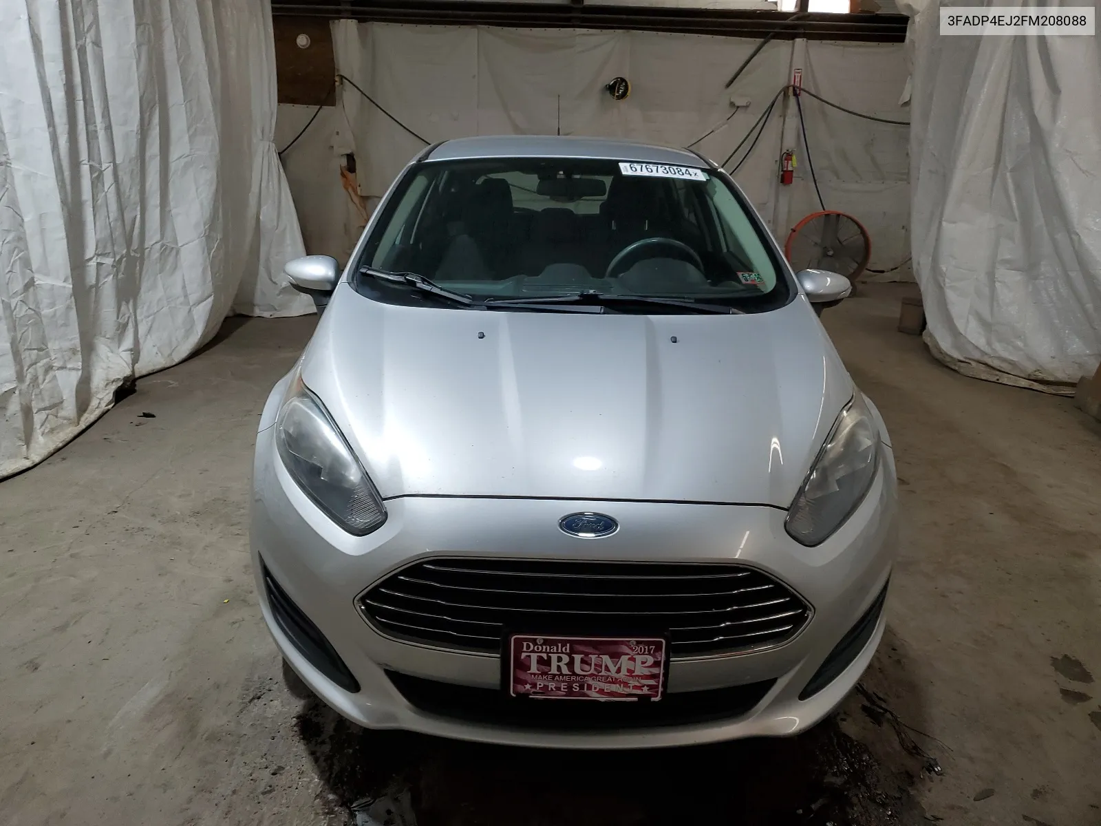 2015 Ford Fiesta Se VIN: 3FADP4EJ2FM208088 Lot: 67673084