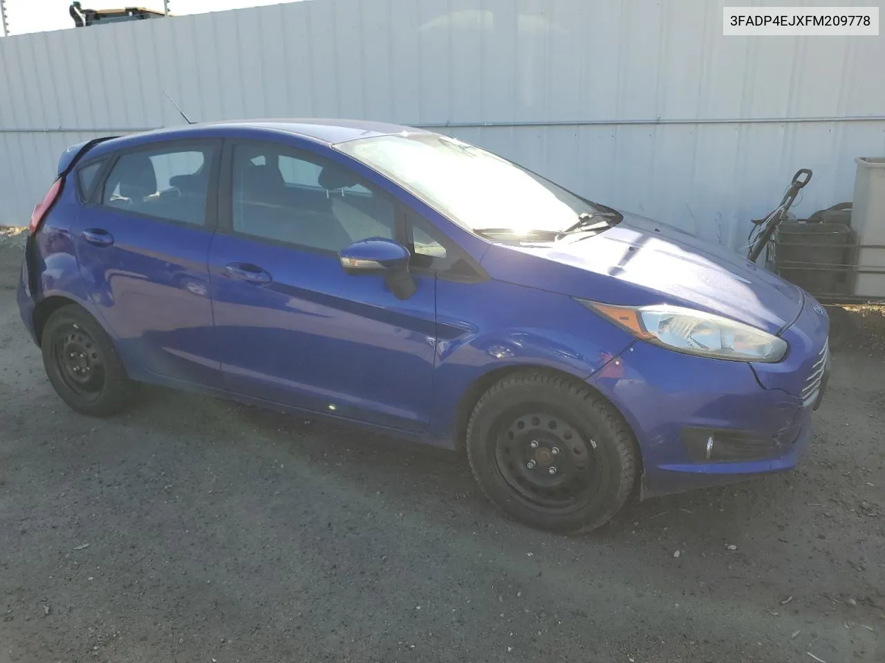 2015 Ford Fiesta Se VIN: 3FADP4EJXFM209778 Lot: 68457304