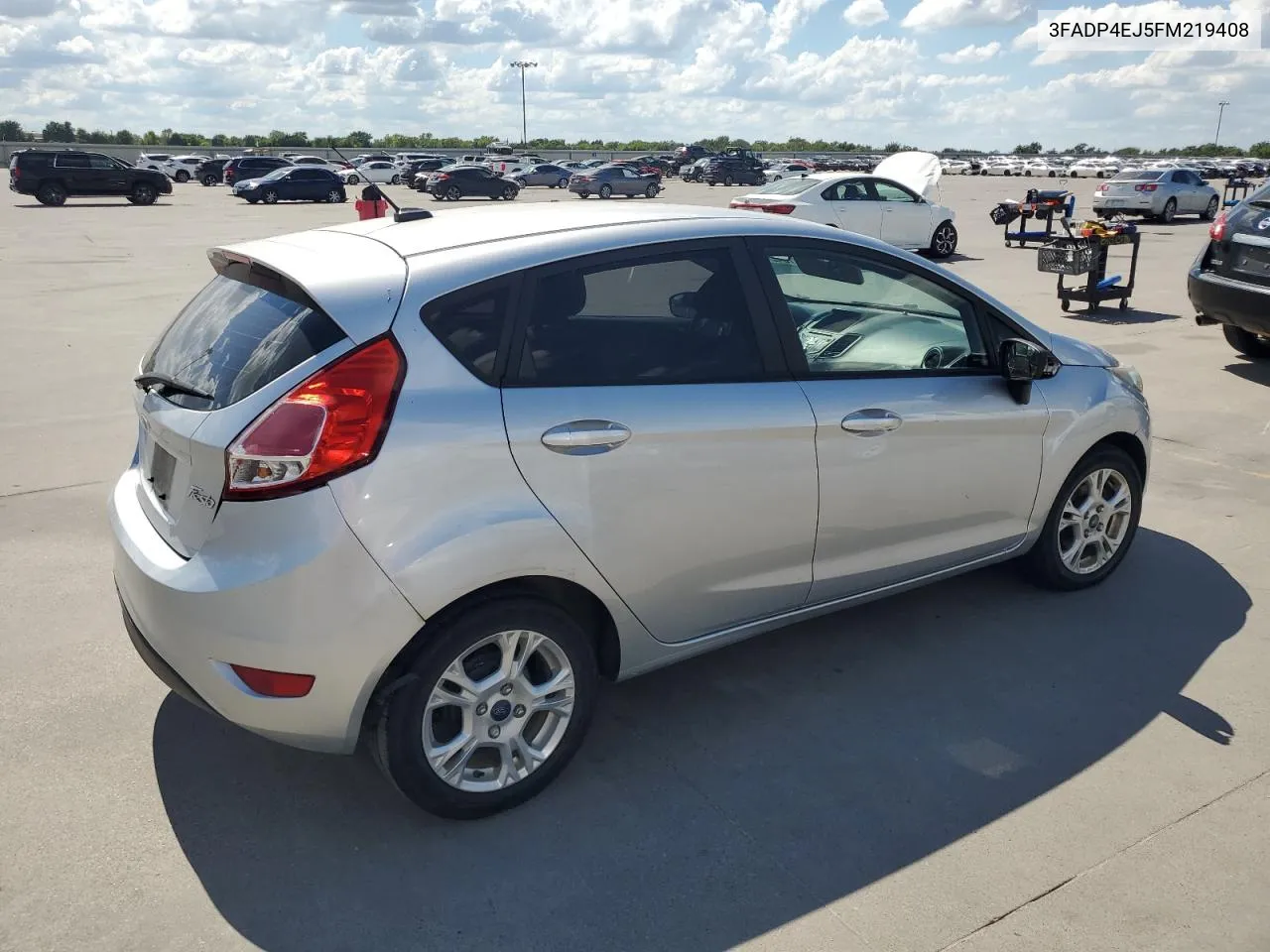 2015 Ford Fiesta Se VIN: 3FADP4EJ5FM219408 Lot: 69178424