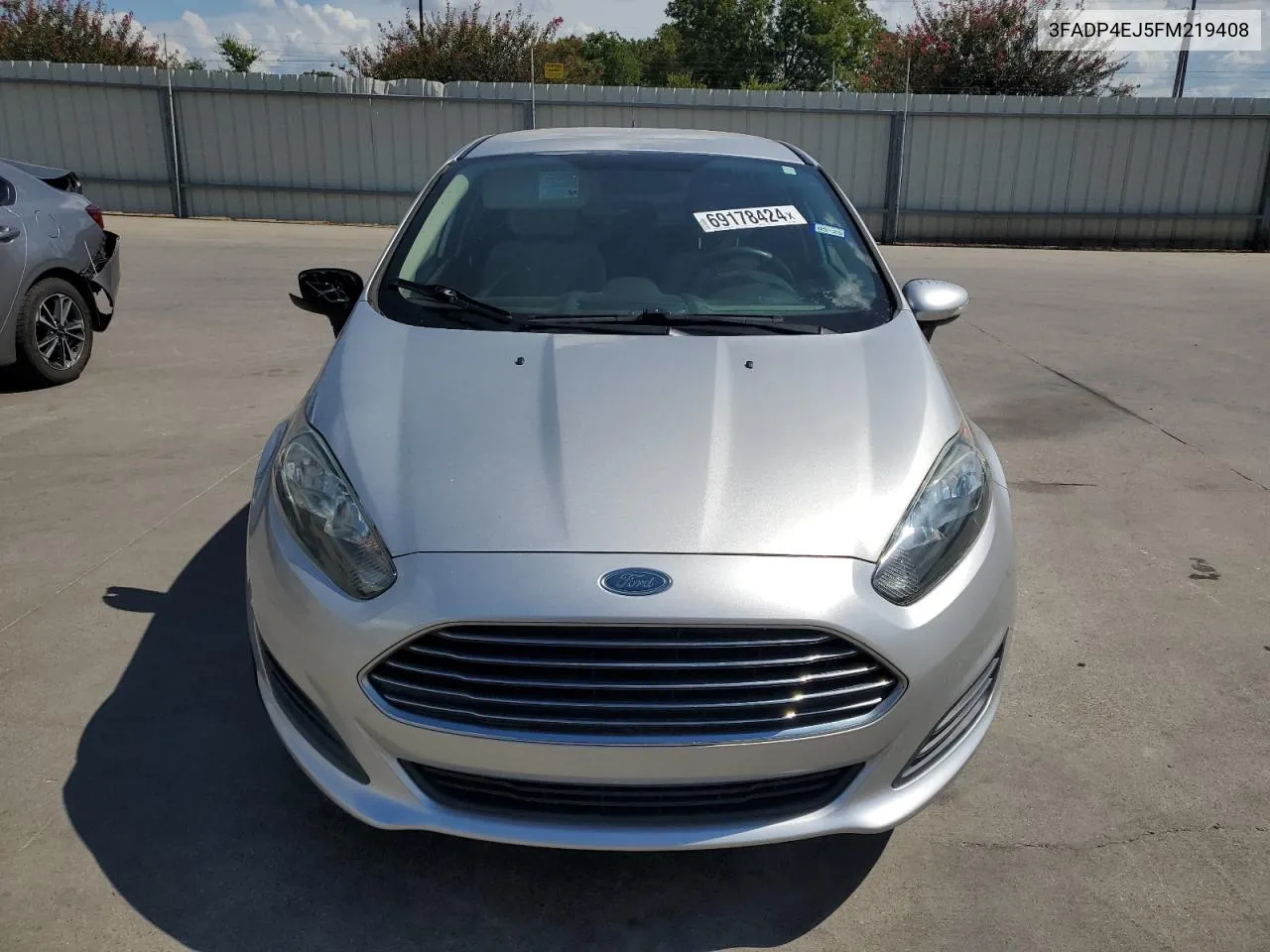 2015 Ford Fiesta Se VIN: 3FADP4EJ5FM219408 Lot: 69178424