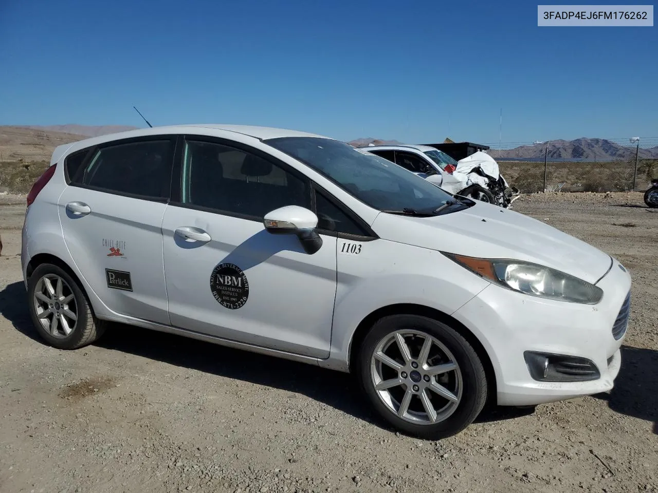 2015 Ford Fiesta Se VIN: 3FADP4EJ6FM176262 Lot: 69537054